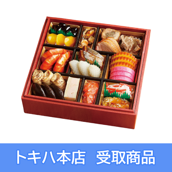 【本店受取】 22 日本料理 なだ万 和風おせち 一段重「賀春」